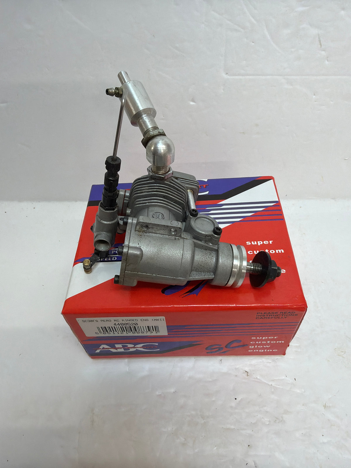 SC 30 FS Ringed Mk2 4-Stroke Glow Engine R/C Aircraft Engine – Second hand like new