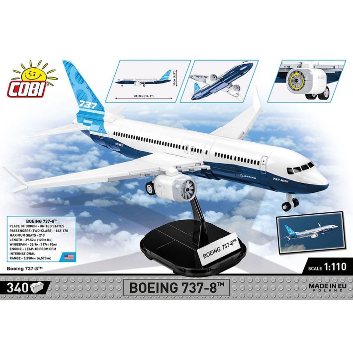 COBI 737 MAX 8  BOEING 26608