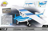 COBI Cessna 172 Skyhawk-White-Blue 26622