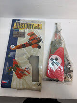 Lyonaeec 22001 — Fokker Dr.I Triplane Rubber-Band Powered Model missing winding unit