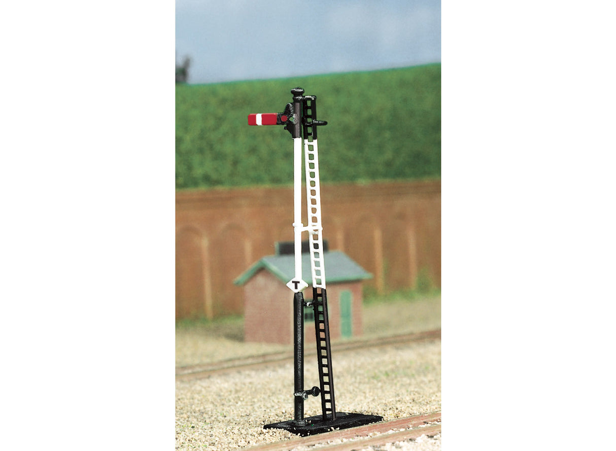 Ratio 270 Single Post Signal Kit (Upper Quadrant) - N Gauge