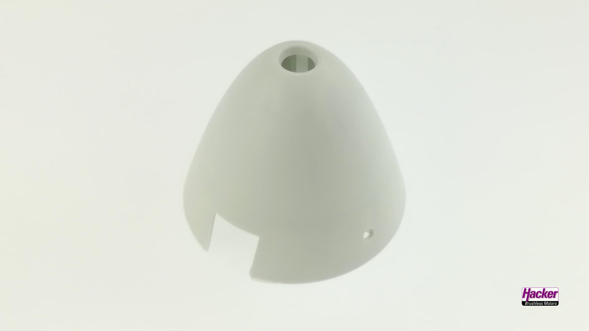 Hacker Turbo light spinner cap white 50 MM