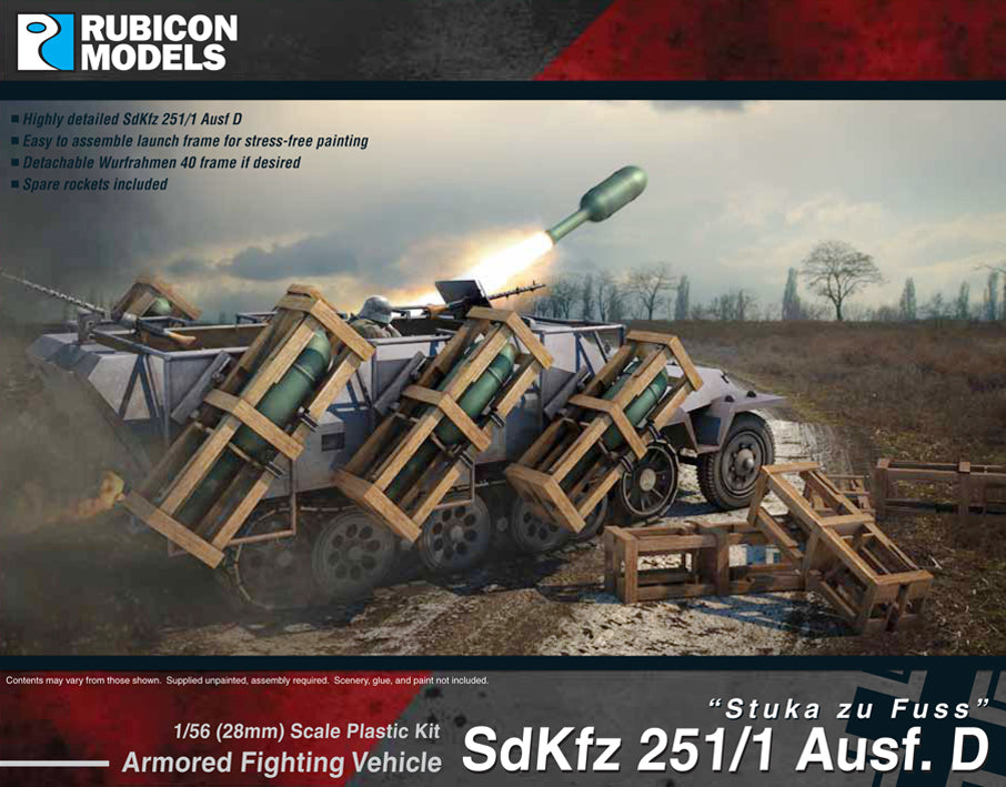 Rubicon Models SdKfz 251D Stuka zu Fuss