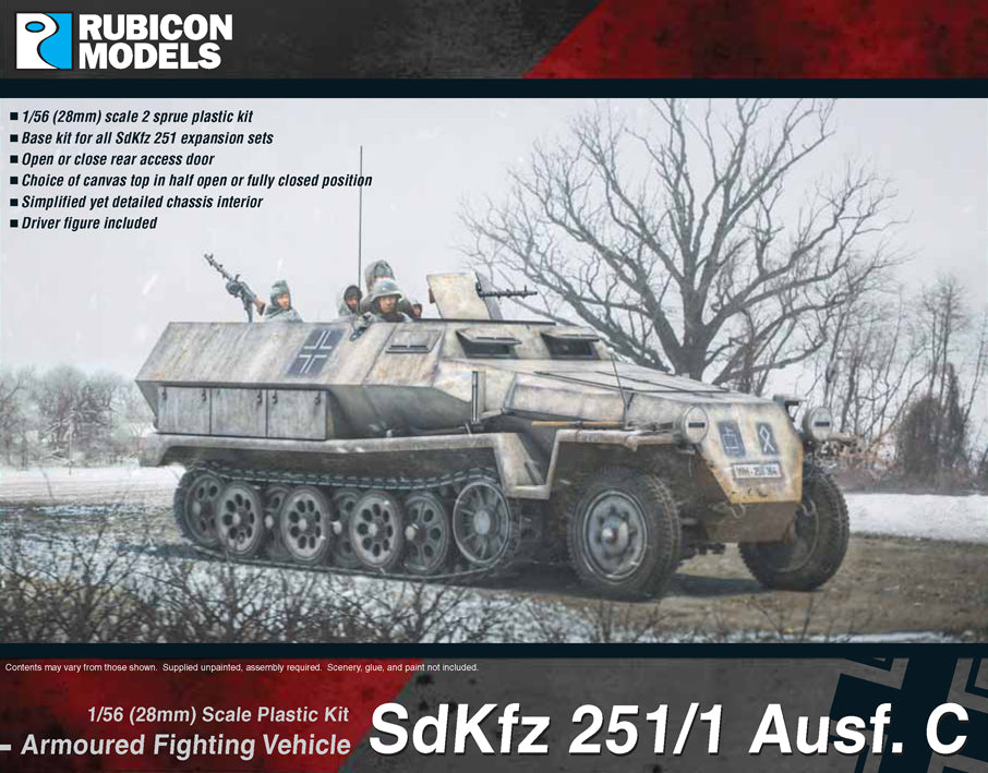 Rubicon Models SdKfz 251/1 Ausf C