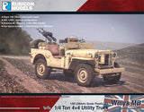 Rubicon Models Willys MB ¼ ton 4x4 Truck - Commonwealth
