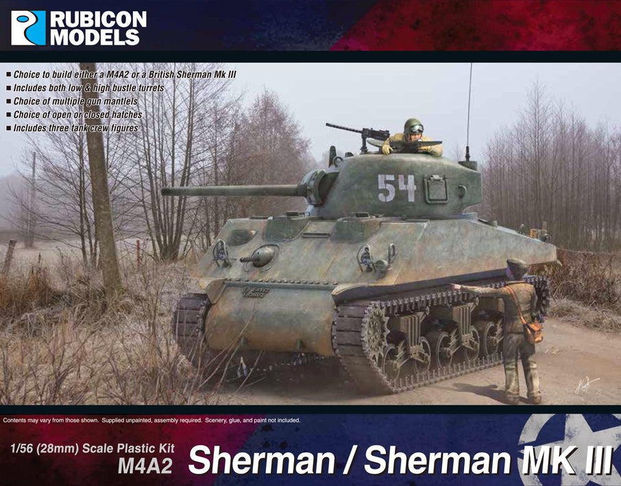 Rubicon Models M4A2 Sherman / Sherman III