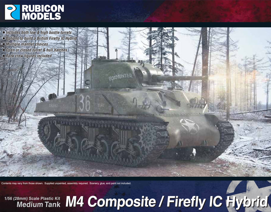 Rubicon Models M4 Sherman Composite / Firefly IC Hybrid