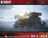 Rubicon Models BA-3 / BA-6 Heavy Armoured Car