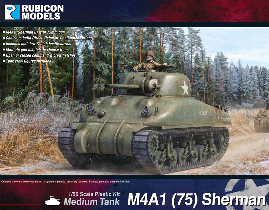 Rubicon Models M4A1 (75) Sherman