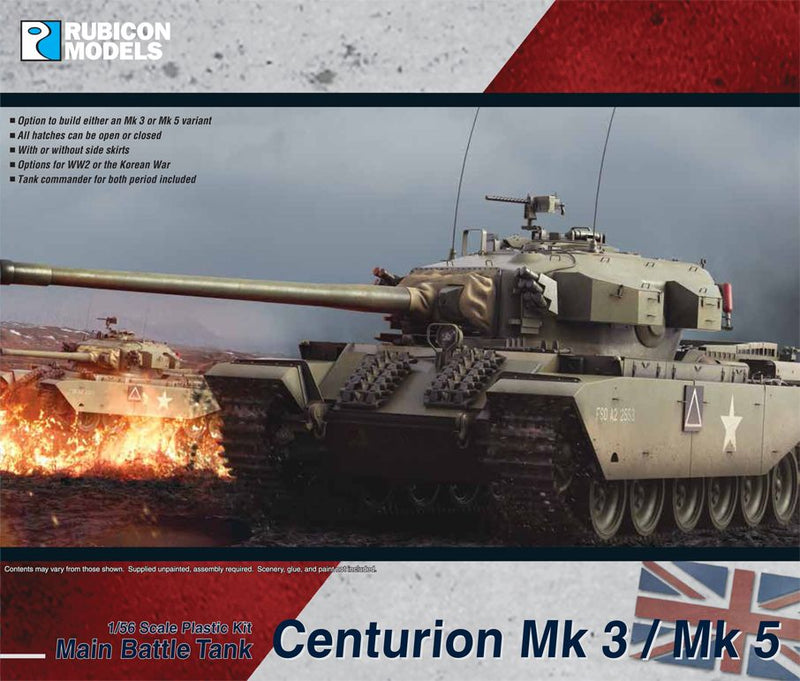 Rubicon Models 1/56 CENTURION MBT MK3/MK5 280104