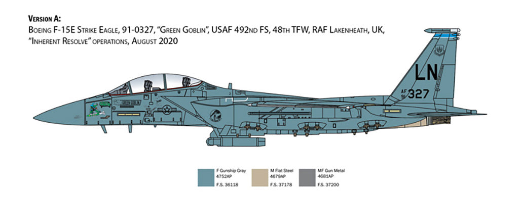 Italeri 1/48 F-15E Strike Eagle Kit 2803