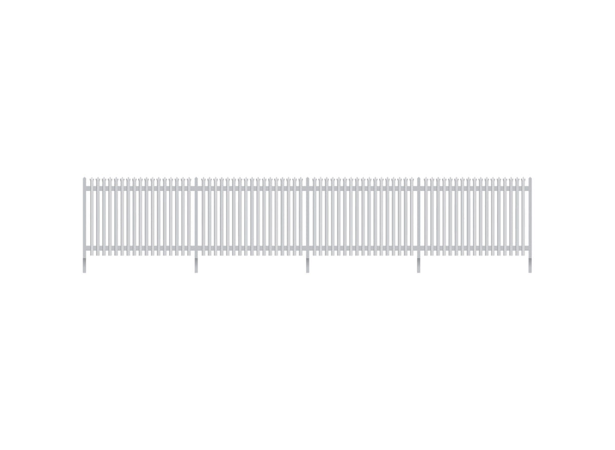 Ratio N gauge 281 Modern Palisade Fencing (896mm)