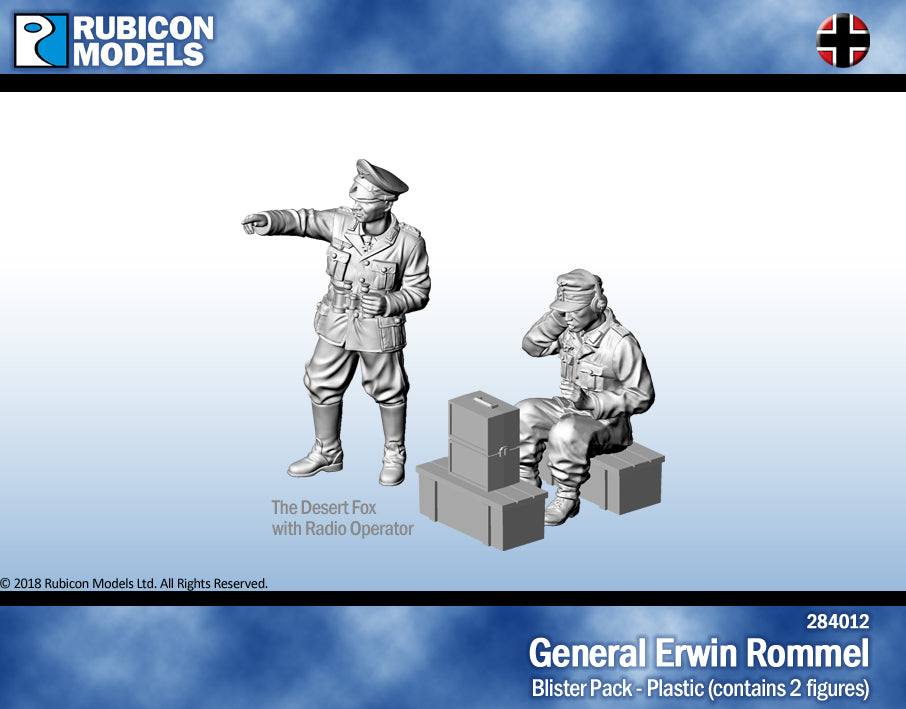 Rubicon Models General Erwin Rommel