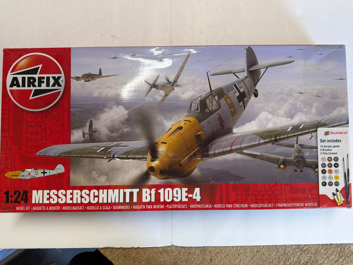 Airfix 1:24 Messerschmitt Bf109E-4 Gift Set A50176