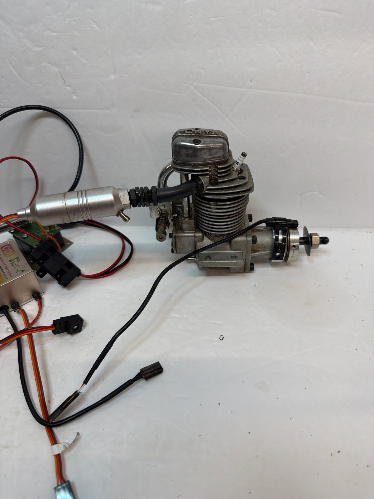Enya 60 FS 4-Stroke petrol Engine R/C Aircraft Engine – Second hand converted to petrol