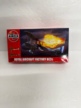 Airfix Plastic Model Kit Royal Aircraft Factory BE2c Night Fighter 1/72