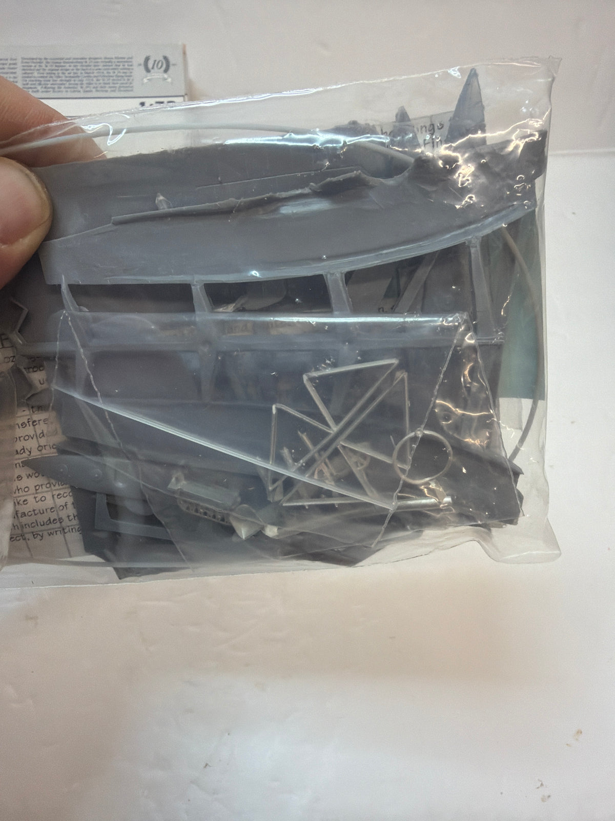 Pegasus Brandenbury W.29 Aircraft 1/72 Plastic model Kit Vintage