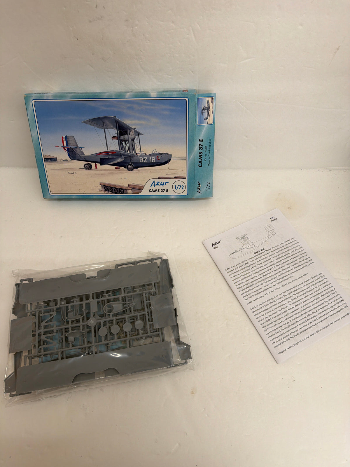 Azur-FRROM Hobby Plastic Model Kit CAMS 37 E — 1:72