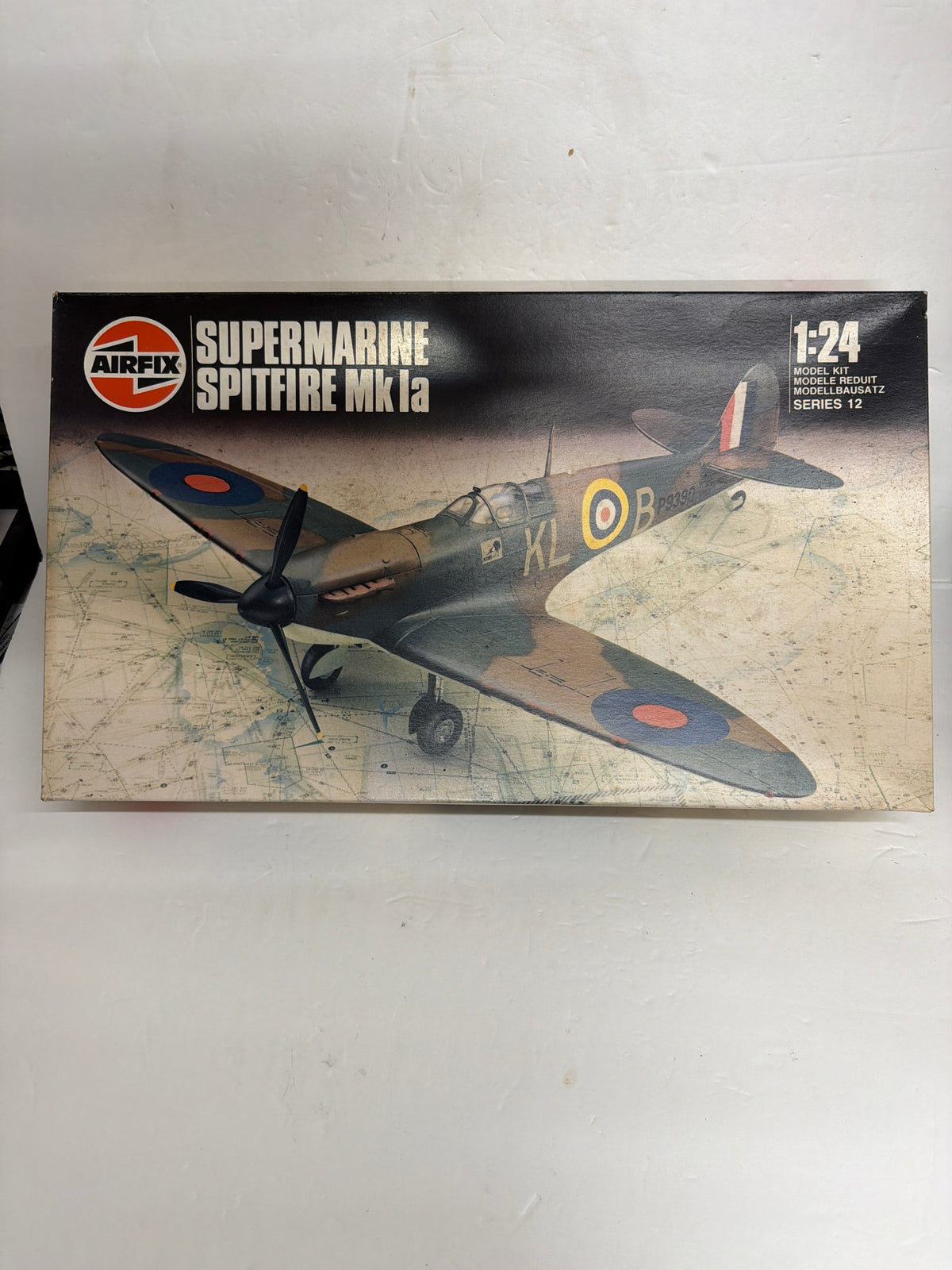 Airfix Plastic Model Kit Supermarine Spitfire Mk.1a 1/24 series 12