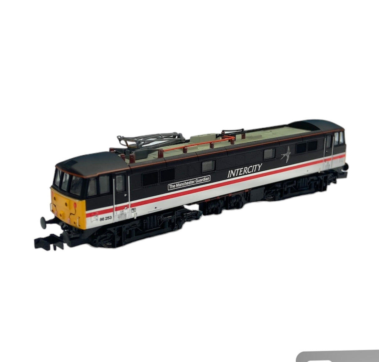 Class 86 The Manchester Guardian 86253 I/C Swallow