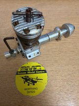 ED 3.46 CC Hunter Long Crank shaft Vintage Model Engine Diesel Second Hand (Box 109)