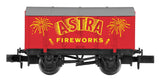 2F-013-094 Dapol Gunpowder Van WEATHERED ASTRA FIREWORKS