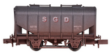 Dapol N Gauge Bulk Grain Hopper SGD 15 Weathered 2F-036-054