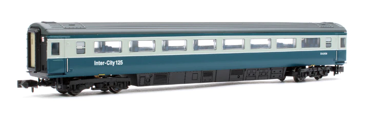 Dapol N Gauge MK3 BLUE GREY 2ND CLASS HST COACH E42156 2P-005-042