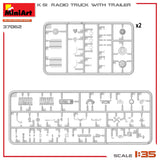 MiniArt 1/35 K-51 Radio Truck with Trailer Kit - 37062