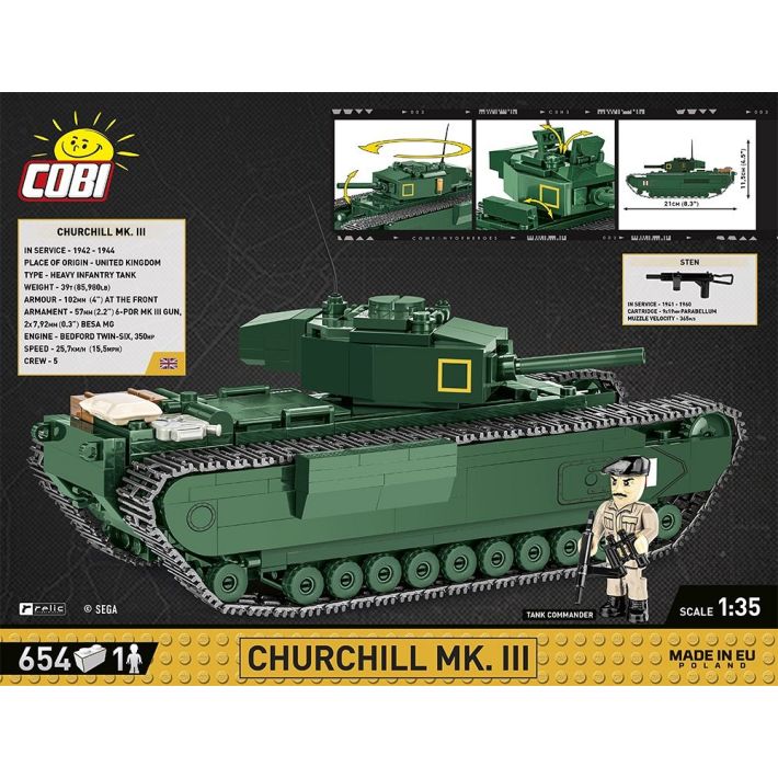 COBI CHURCHILL MK.III Kit 3046