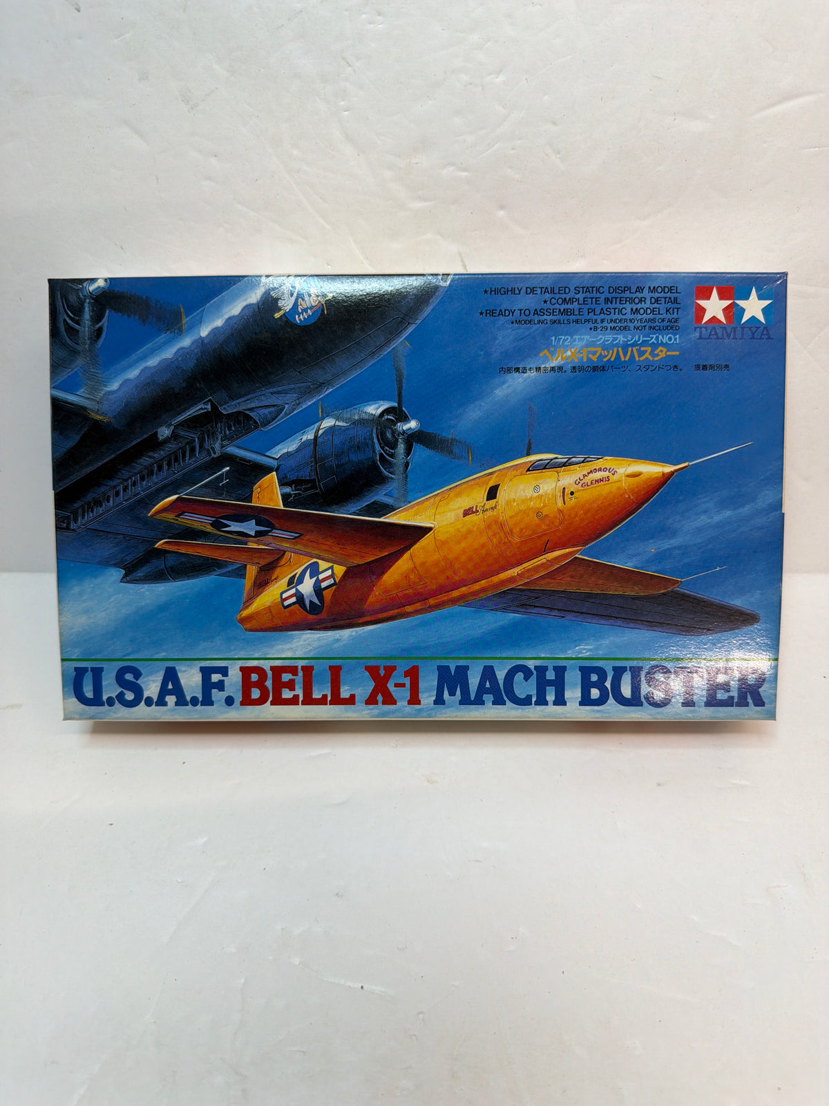 Tamiya U.S.A.F. Bell X-1 Mach Buster 1/72 Scale model Plastic kit