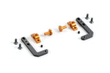 XRay T4 Graphite Aluminium Adjustable Battery Holder (2) - XR306192 (Box 10)