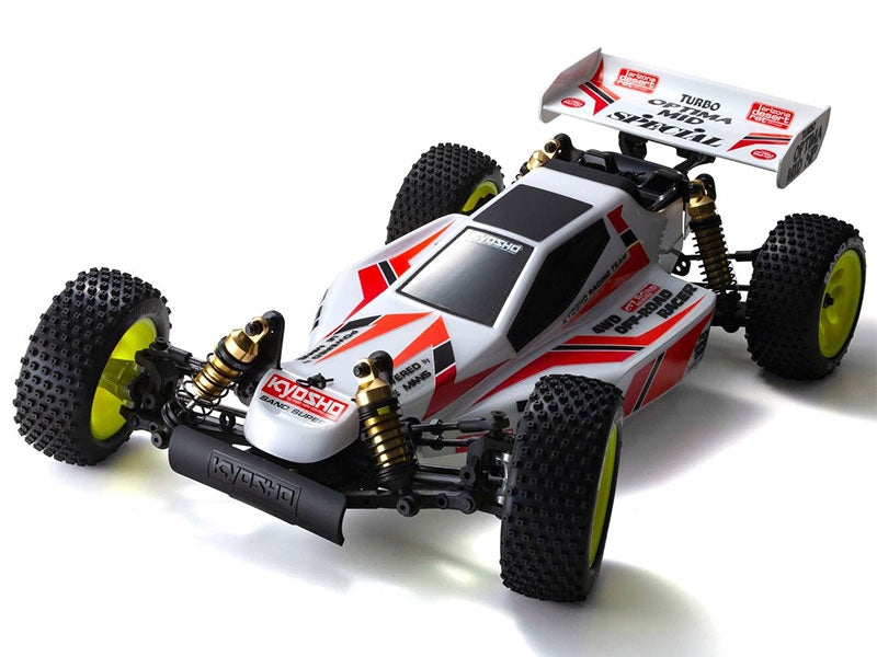 ホビーラジコン Kyosho Turbo Optima Mid 1/10 Kyosho 1/10 Turbo Optima Mid Special 4WD Racing Buggy EP 30623