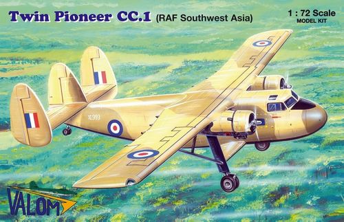 VALOM 1/72 Twin Pioneer CC.1 (RAF Southwest Asia) Kit 72138