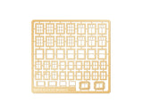 Ratio Builder Packs N Gauge Domestic Windows (etched brass)