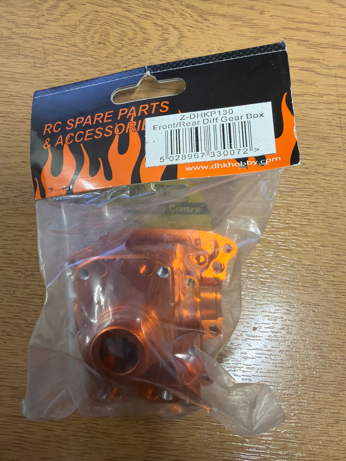 DHK RC car spares Optimus - Metal Front or Rear Gear Box Z-DHKP130 (Box 114)