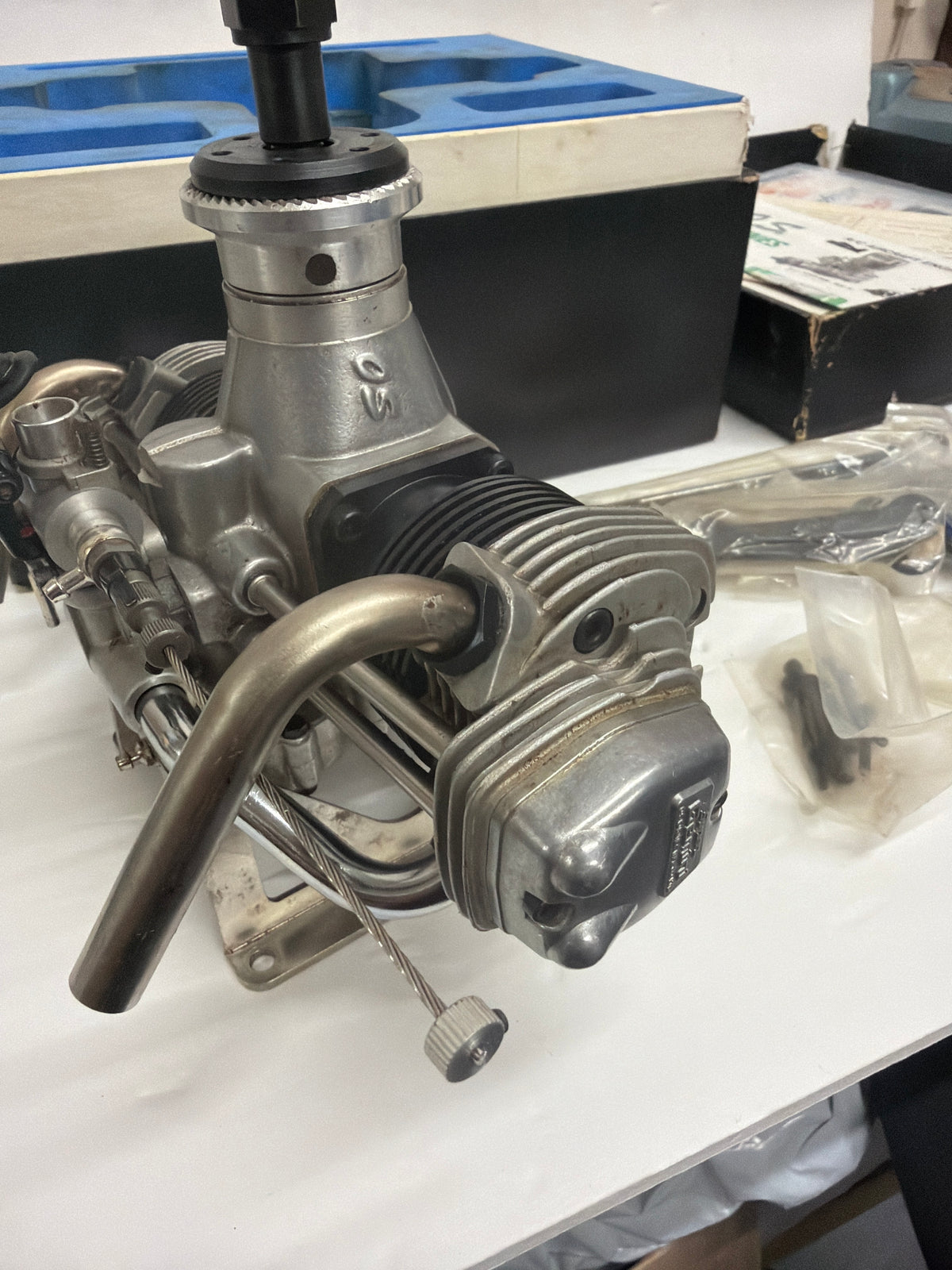 O.S. OS Engine  FT-240 SUPER Gemini 240 4C 4-Stroke Flat Twin 40cc Second Hand