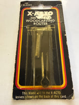 X Acto X160 5/16inch Small Round Carving Router Blades (pkt 2)