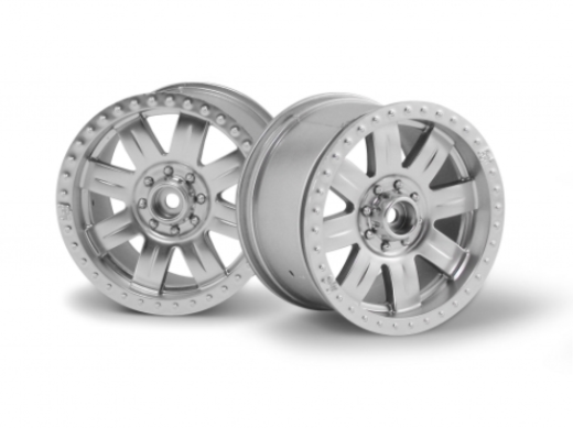 HPI 3263 RINGZ WHEEL MATTE CHROME (HPI 9)