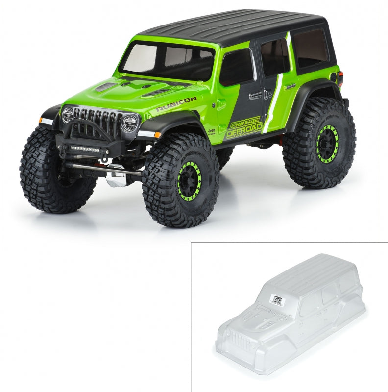 1/10 Jeep Wrangler JL Unlimitd Rubcn Clr Bdy 12.3 (313mm) W