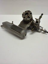 Second Hand Aircraft Engine 2-stroke Super Custom 40 with OS Silencer (Box 62)