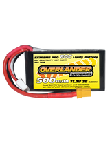 Overlander 500mAh 11.1V 3S 80C Extreme Pro LiPo Battery