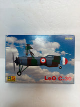 RS Models LeO C.30 Autogyro Kit 92190 — 1/72 Scale Plastic model kit