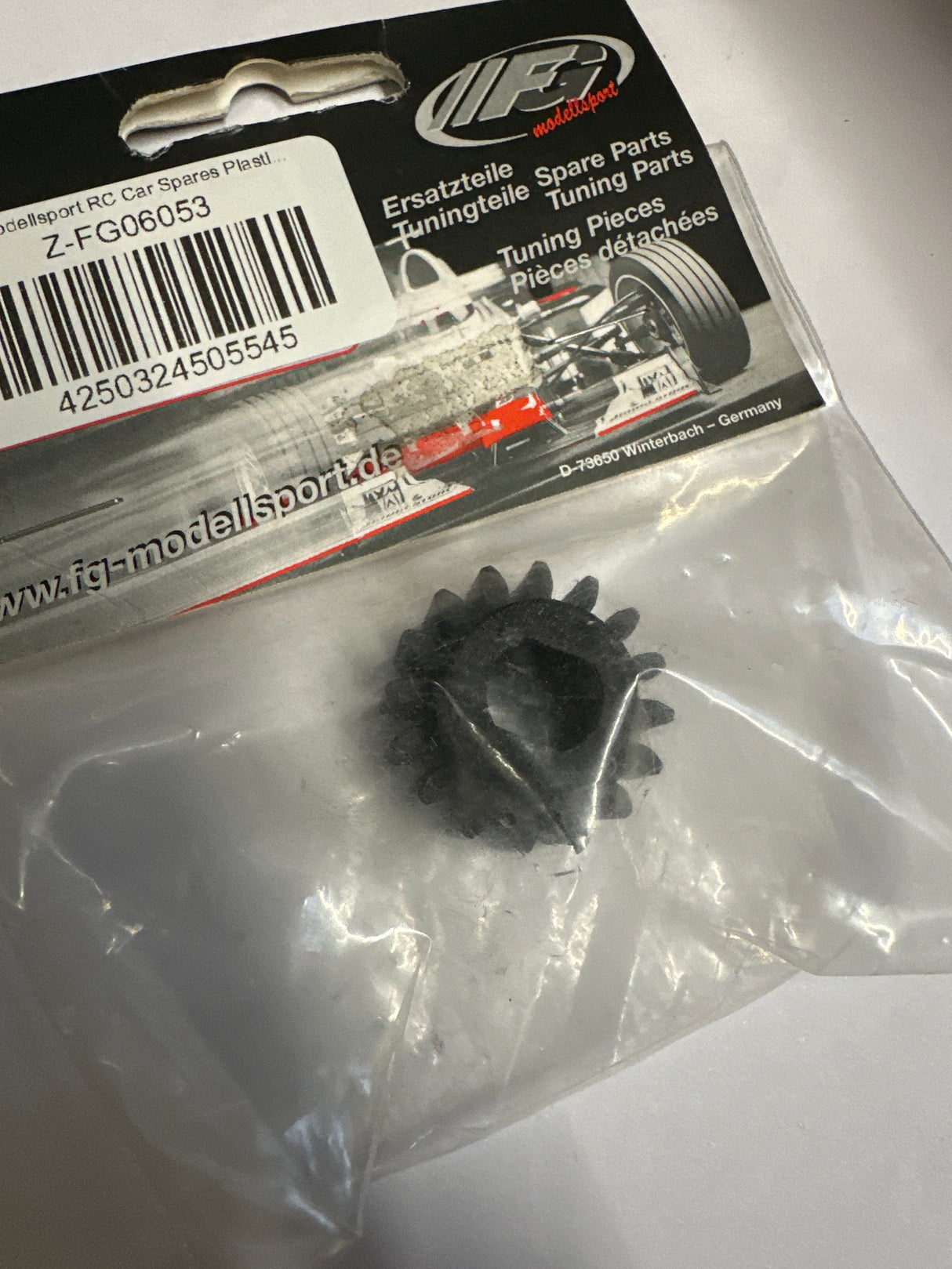 FG Modellsport RC Car Spares Plastic Gearwheel 16 Teeth 06053 (Box 82)