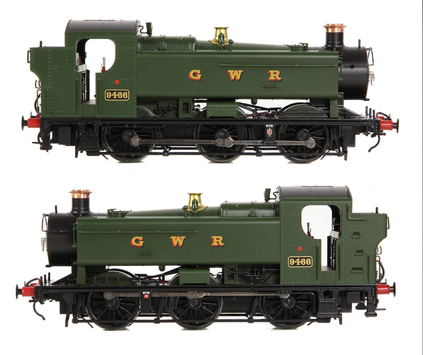 Bachmann Branchline OO GWR 94XX Pannier Tank 9466 GWR Green (GWR) 35-025B