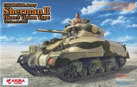 35014 Asuka ASUKA 1/35 SHERMAN II DIRECT VISION