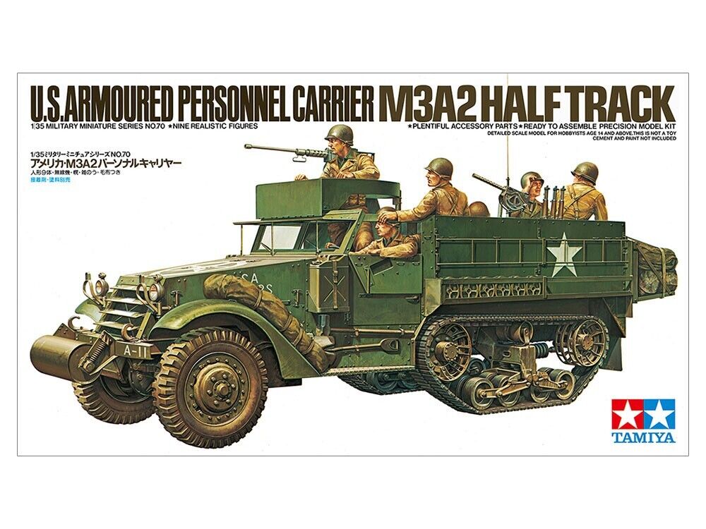 Tamiya 1/35 M3A2 Half-Track 35070