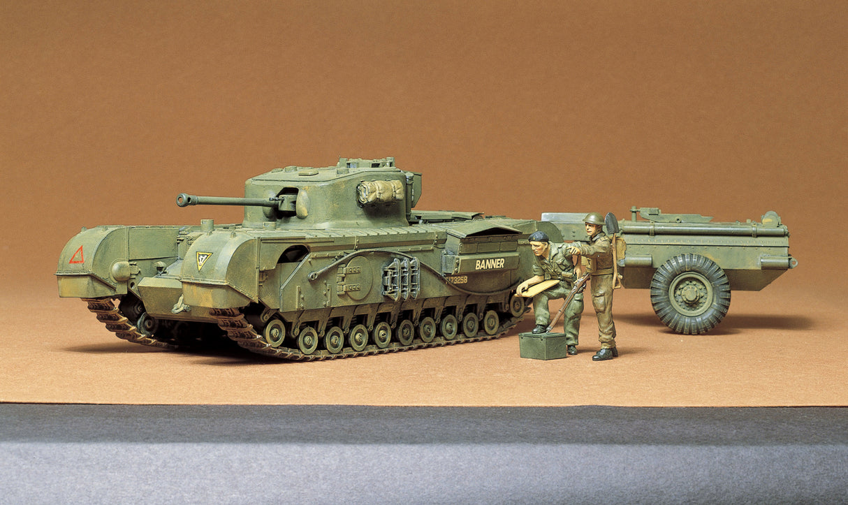 Tamiya 1/35 Churchill Mk.V Crocodile 35100