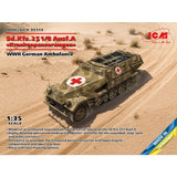 ICM 1/35 WWII German Sd.Kfz.251/8 Ausf.A Ambulance Krankenpanzerwagen kit 35113