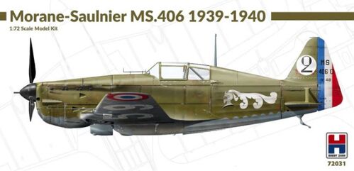 Hobby 2000 1/72 Morane-Saulnier MS.406 1939-1940 Kit  72031